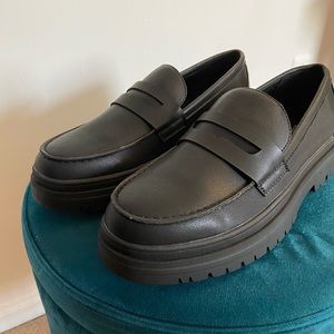 mens vegan leather loafers
